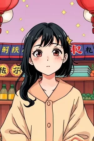 动漫《周五放映厅》封面：老式放映机投出的一束光穿过放映室